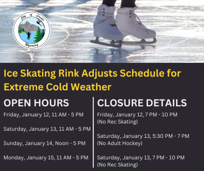 Ice Skating Temporary Closures