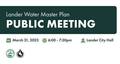 Lander Water Master Plan Meeting Image